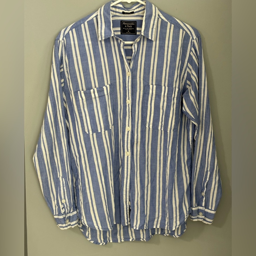 Abercrombie boyfriend button down